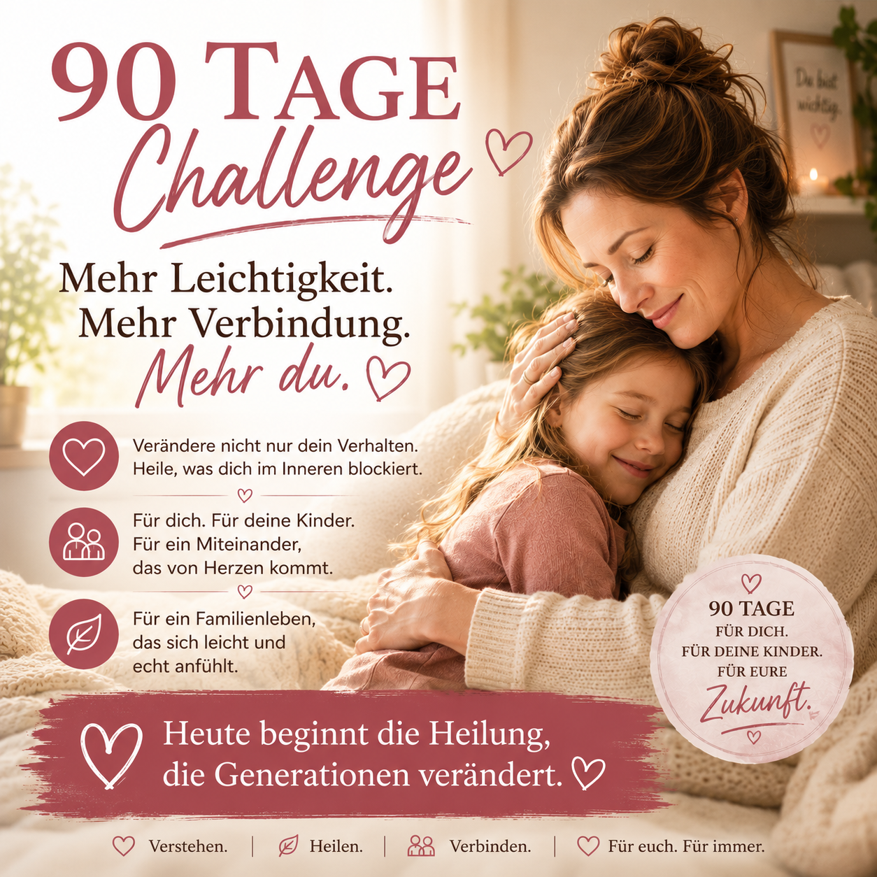 90 Tage Challenge - Mehr Leichtigkeit in der Erziehung 1 90 Tage Challenge - Mehr Leichtigkeit in der Erziehung