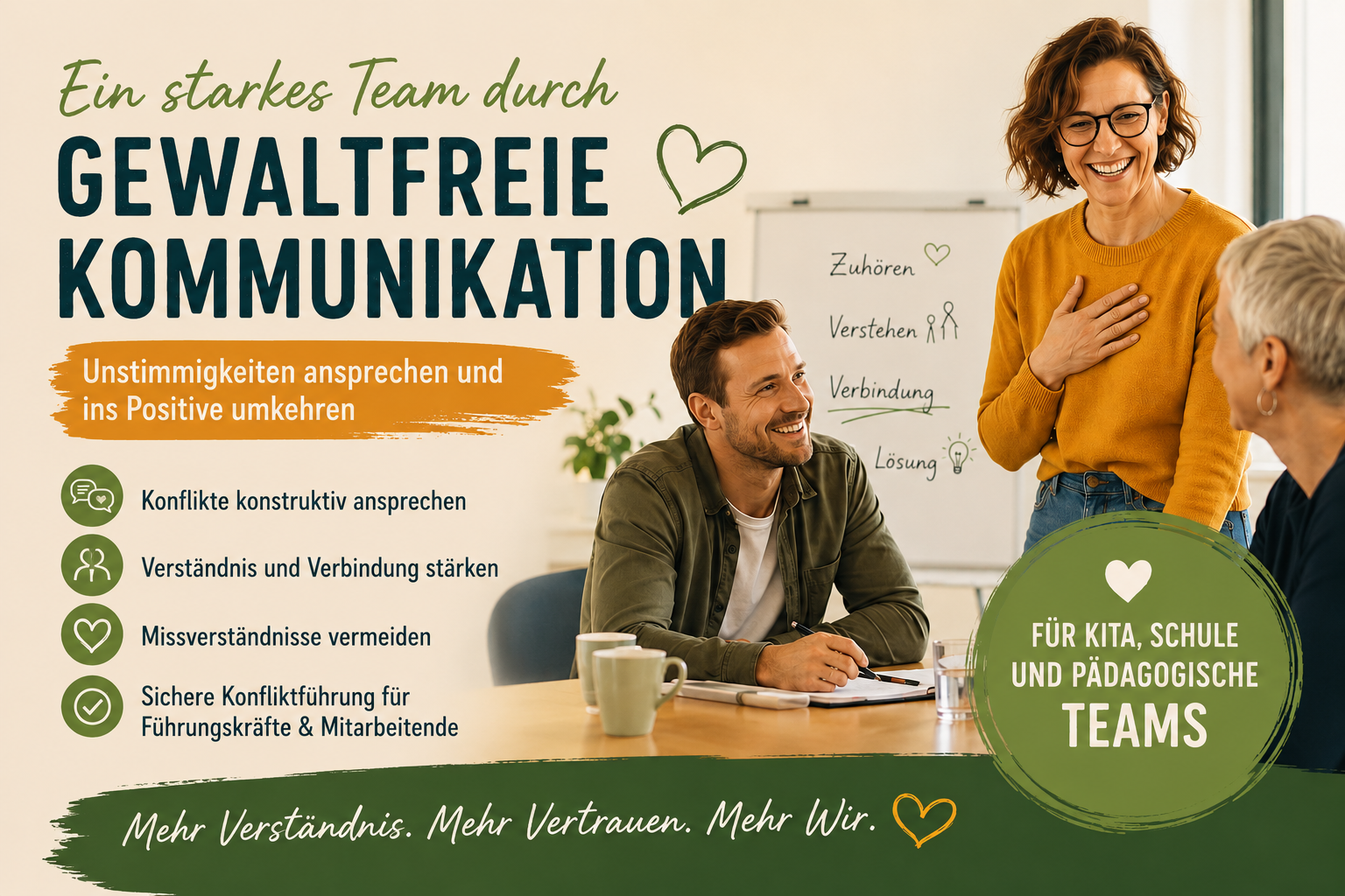 Ein starkes Team durch Gewaltfreie Kommunikation 1 Ein starkes Team durch Gewaltfreie Kommunikation